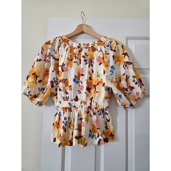 Abercrombie and fitch Floral Print Blouse S - Picture 5 of 8